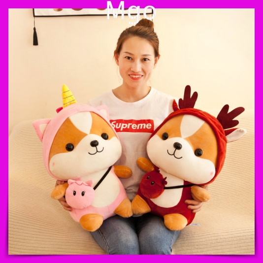 [Xả Kho-Giá Ưu Đãi] Gấu bông Chó Shiba Cosplay Nhiều Nhân Vật,Hoá Thân Siêu Dễ Thương Qùa Tặng Sinh Nhật Cho Bé