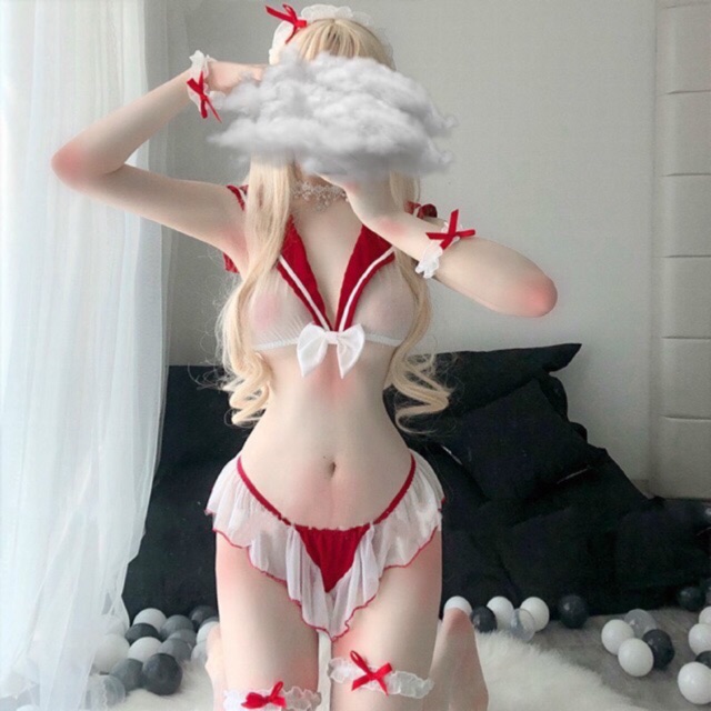 Set Thủy Thủ Nữ Học Sinh Siêu Đẹp. SHIP HỎA TỐC TPHCM. Đồ Ngủ Cosplay Sexy. ThaoBonita T075