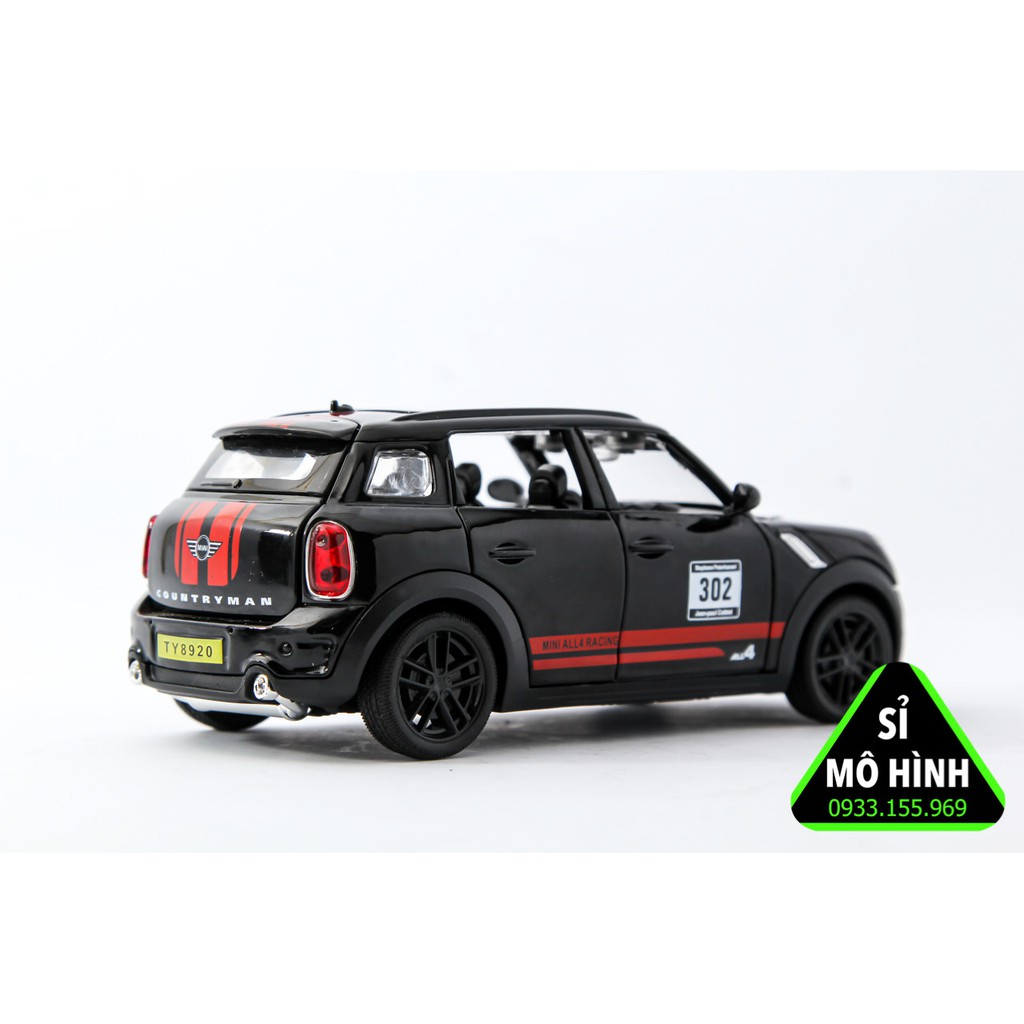 Mô hình xe Mini Cooper Countryman mở hết cửa 1:32
