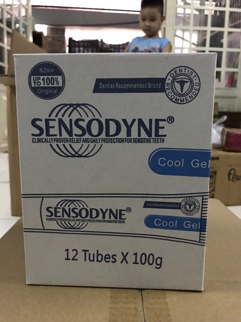 [CHÍNH HÃNG] KEM ĐÁNH RĂNG SENSODYNE COOL GEL THÁI LAN .