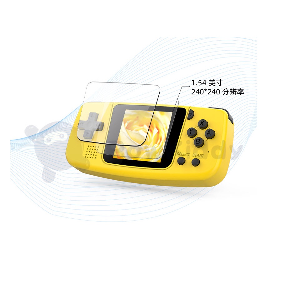 Máy chơi game siêu nhỏ Powkiddy Q36 - Thẻ nhớ 32GB - Chơi game PS1, GBA, GBC, FC, SFC, GG...