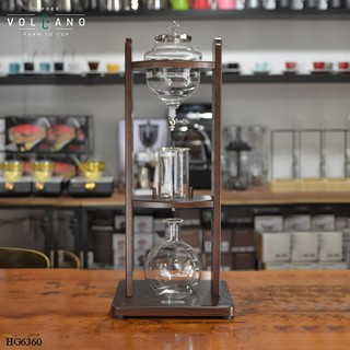 Volcano Bộ dụng cụ pha cà phê cold drip hình vuông