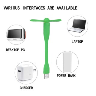 Quạt mini 2 cánh cổng USB