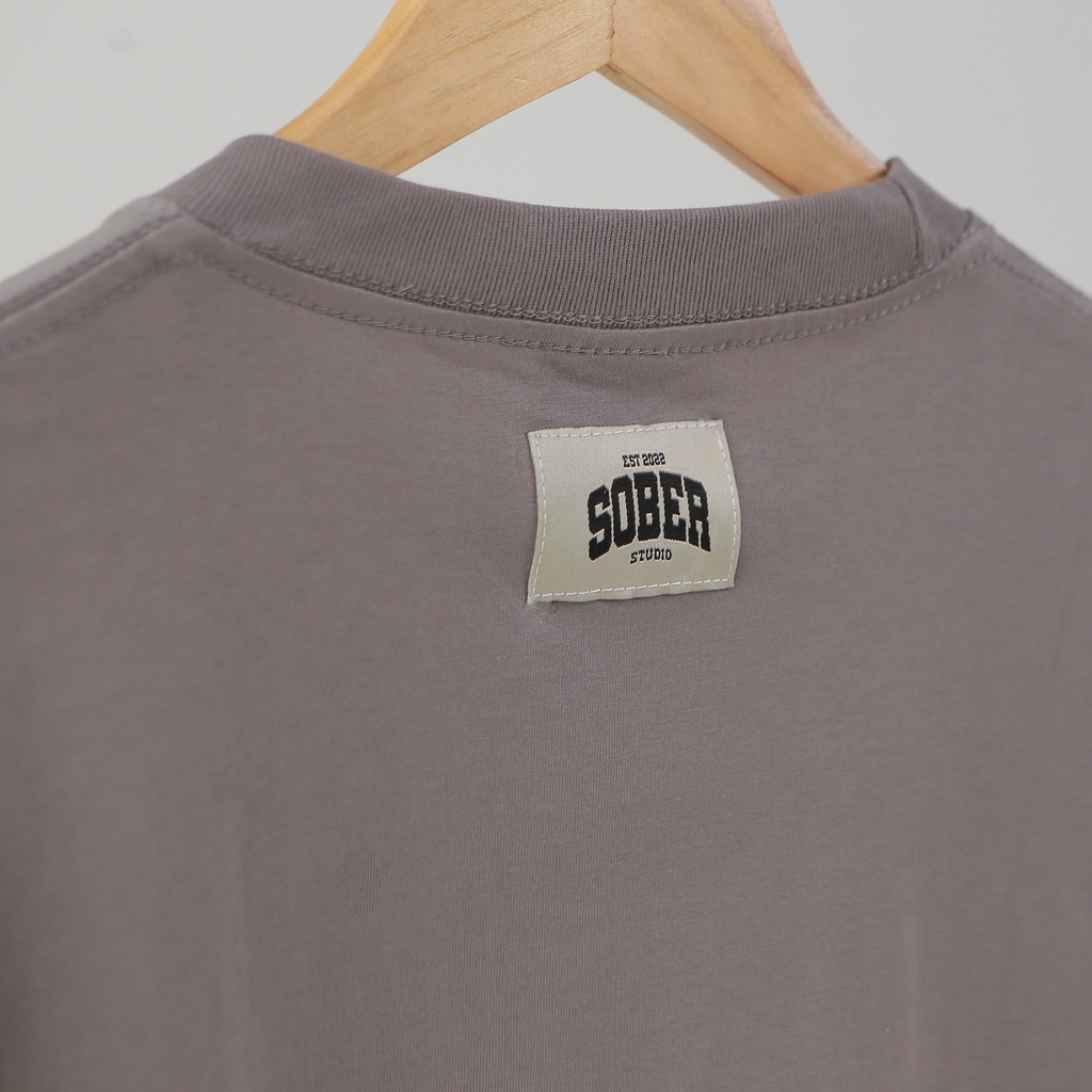 Áo Thun Sober Embossed Tee Form Rộng