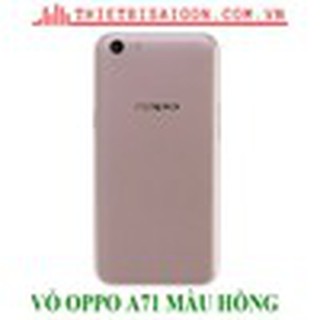 Vỏ sườn oppo a71 màu hồng + khay sim