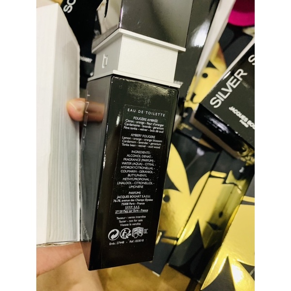 [Tester] Nước hoa Nam Silver Scent