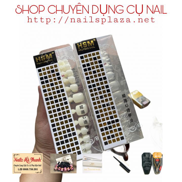 Móng Úp Chân HSM Móng Úp Chuẩn Phom 504 Móng