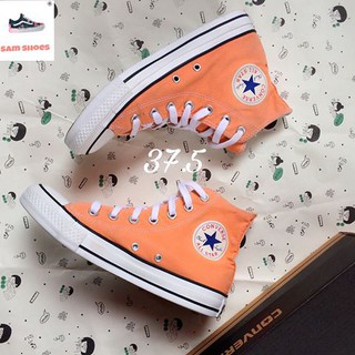 Giày Nữ Sneaker Classic Màu Cam Cao Nữ