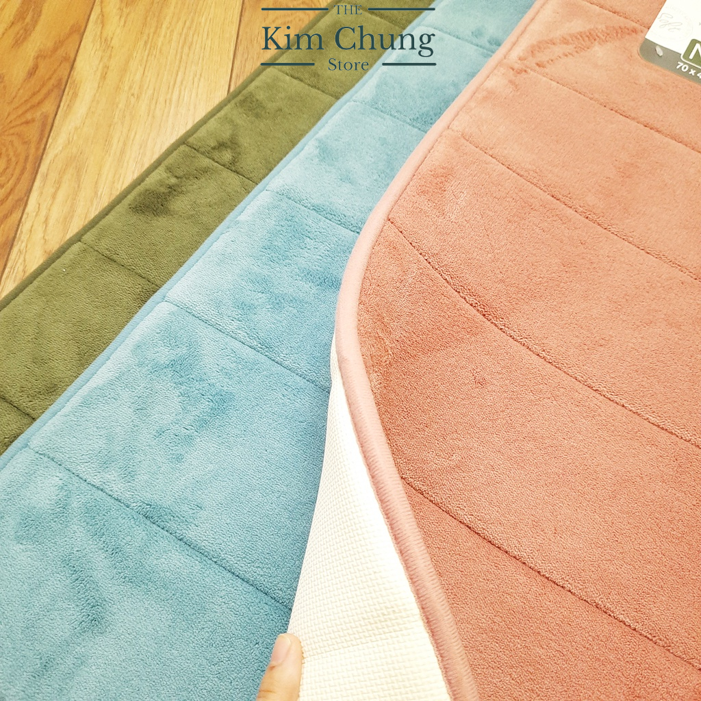 Thảm Chùi Chân Lock&Lock Memory Foam Kiểu Stripe 460*700*15mm MAT511 - Hàng chính hãng