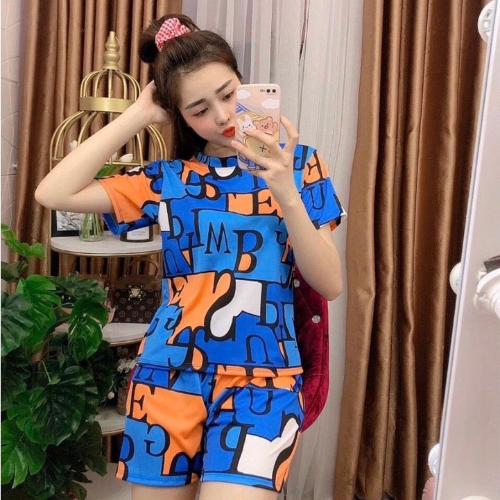 [HOT TREND] Đồ Bộ Nữ Mặc Nhà Mùa Hè Đồ Bộ Thun Lạnh Tay Ngắn Đủ Size - Đồ Bộ Dễ Thương Nhiều Mẫu - Bộ Pijama thời thượng | BigBuy360 - bigbuy360.vn