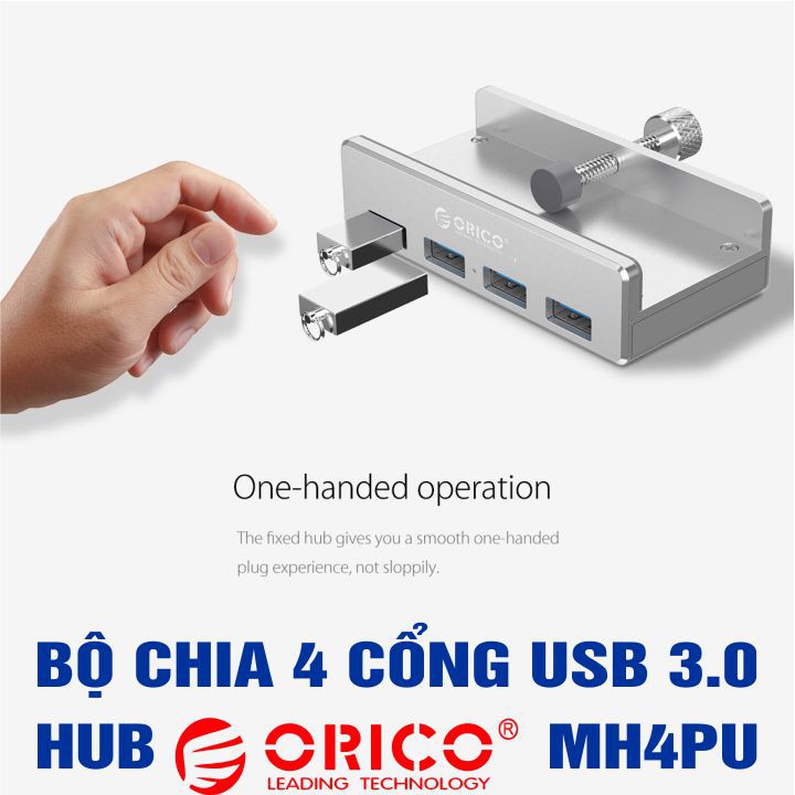 Hub Orico – Bộ chia 4 cổng USB 3.0 - Chính Hãng – USB3.0 Four – Port Hub – 4 Model