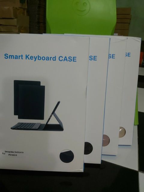 Bao Da Kèm Bàn Phím Không Dây Cho Samsung Galaxy Tab S6 Lite 10.4 inch  2020