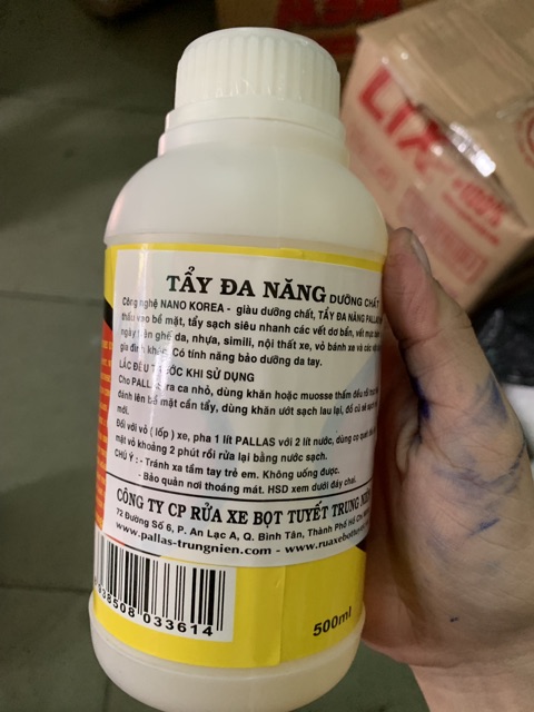 Tẩy đa năng Pallas 500ml