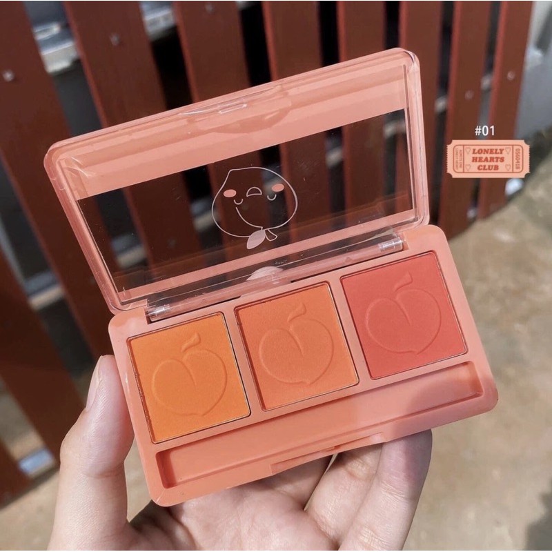 Phấn Má Hồng 3 Ngăn Iman Of Noble Peach Party Blusher | BigBuy360 - bigbuy360.vn