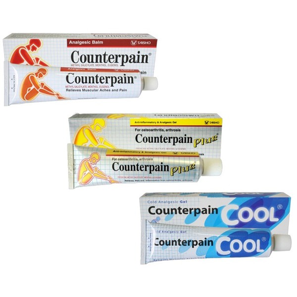 Gel lạnh + Nóng CounterPain Cool Thái Lan 120g