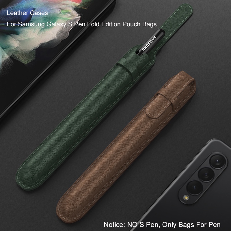 Bao Da Dành Cho Samsung Galaxy S Bút Gấp 5 4 3 2 Phiên Bản Túi Túi Cho Điện Thoại Di Động Cảm Ứng Stylus S Bút Khe Cắm Giá Đỡ Bao KHÔNG S Bút
