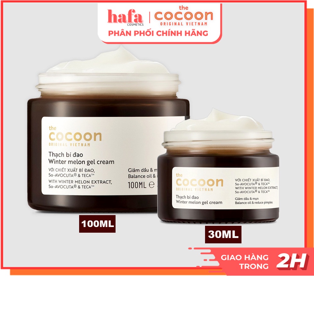 Thạch Bí Đao Cocoon Cấp Ẩm Và Ngừa Mụn Winter Melon Gel Cream