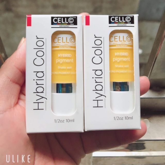Mực Cello Vàng Chanh, Mực Vàng Chanh Khử Thâm Môi, Mực Phun xăm
