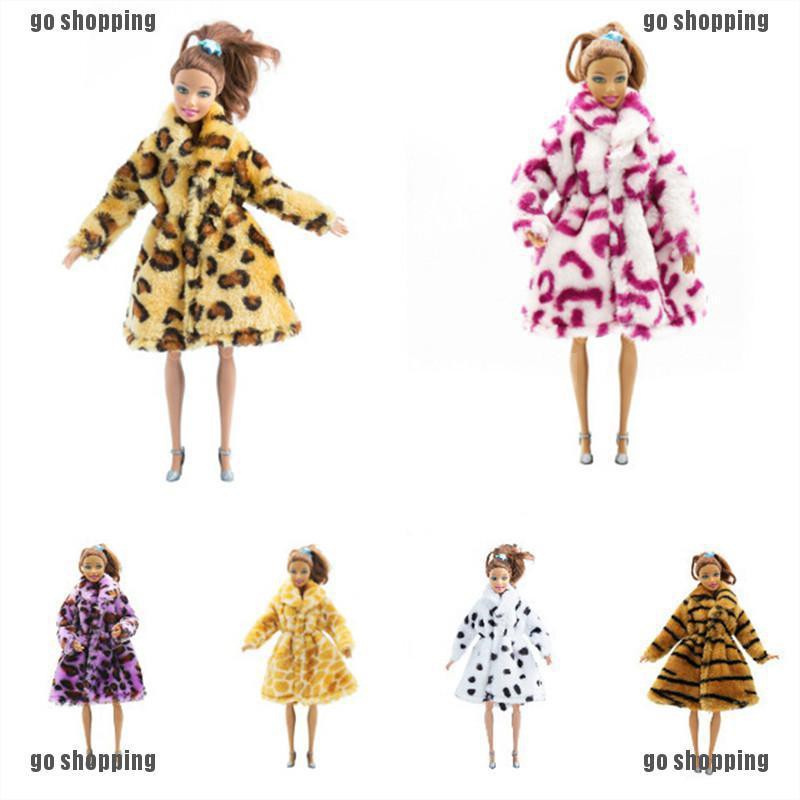 {go shopping}Fashion Doll Winter Coat For 11'' 30cm Dolls 1/6 Doll Clothes