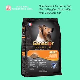 GANADOR ADULT VỊ THIT Thức Ăn Hạt Cho Chó Trưởng Thành - Bao 20kg