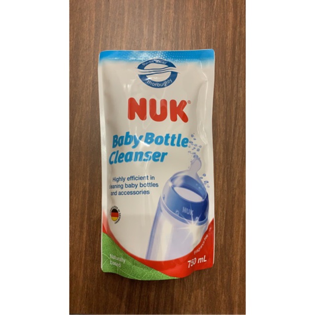 Nước rửa bình sữa NUK túi 750ml