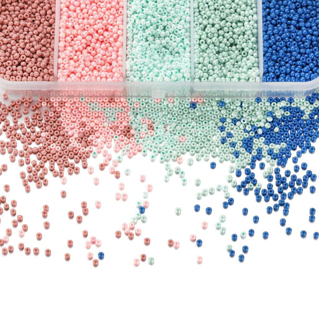 Set 9000 Hạt 2mm Làm Đồ Trang Sức Thủ Công