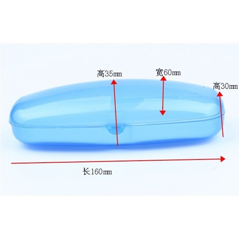 Hộp đựng mắt kính bằng nhựa trong suốt tiện dụng