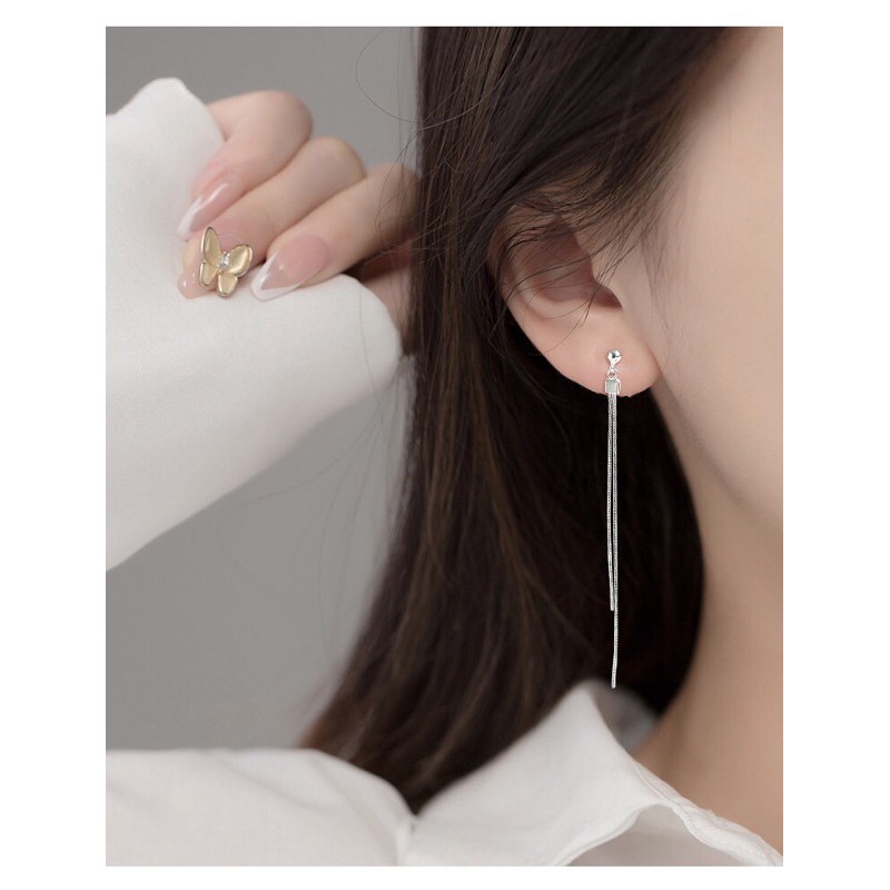 BLING BLING khuyên tai bạc cao cấp ORDER-ĐANG SẴN