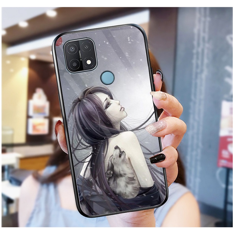 Ốp Lưng OPPO A15/A15s Ốp kính bóng cao cấp mới nhất