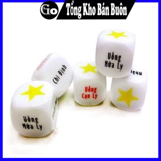 Xúc sắc lắc xí ngầu truyền thống 6 mặt ~ Gocolo