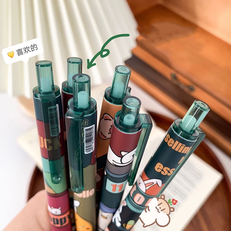 Bút Mực Đen Ngòi 0.5MM Cho Học Sinh