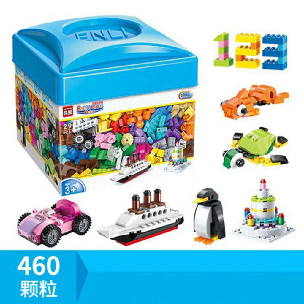 Bộ xếp hình Lego 460 chi tiết