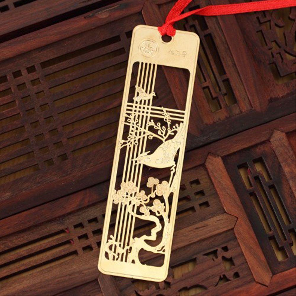 Thẻ Đánh Dấu Trang Sách Bằng Giấy Phong Cách Trung Hoa Đẹp Mắt