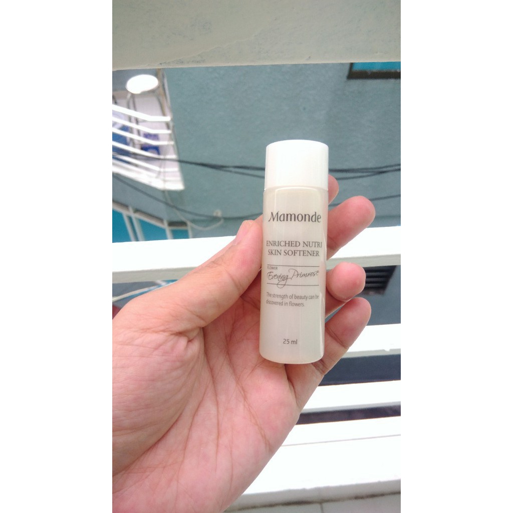 Toner Nước hoa hồng Mamonde Enriched Nutri skin Softener 25ml