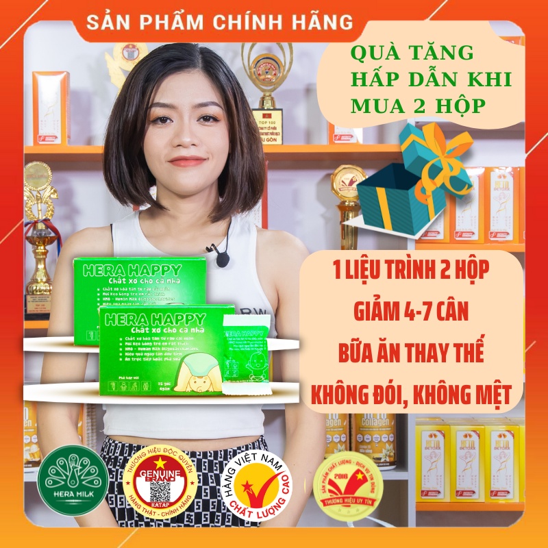 Chất xơ hòa tan HERA HAPPY ❤️ CHÍNH HÃNG ❤️ Tốt cho tiêu hóa, hỗ trợ điều trị táo bón cho trẻ em