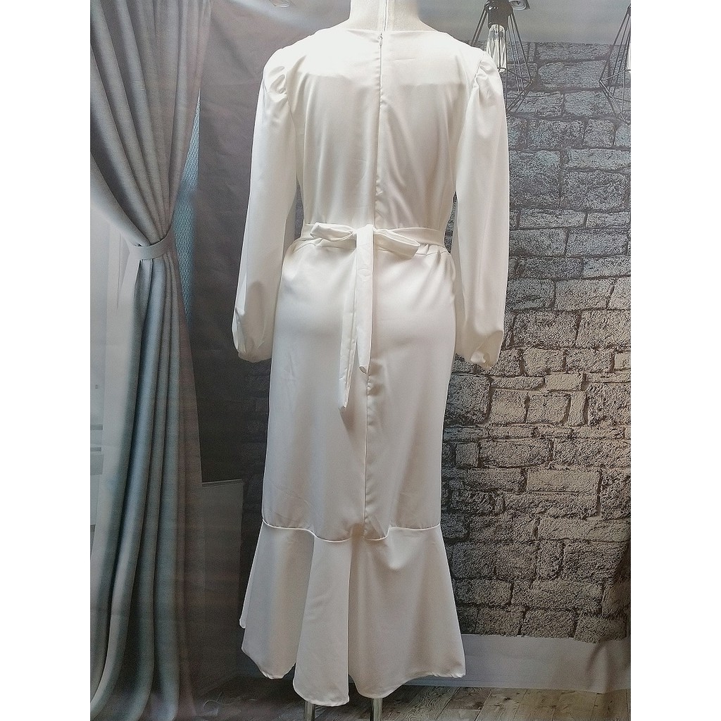Đầm voan thiết kế rút dây.MS DA4 | BigBuy360 - bigbuy360.vn