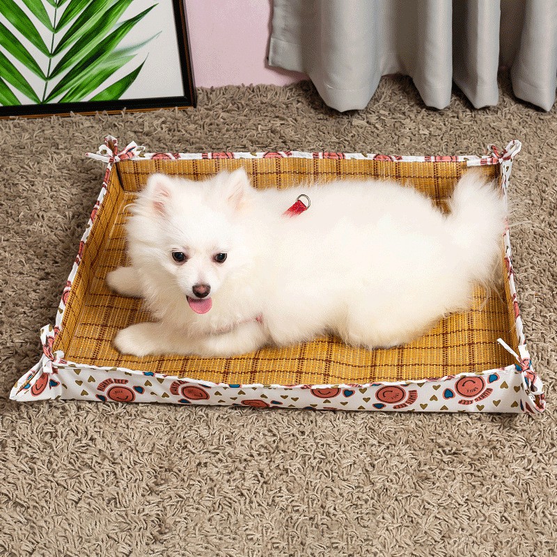 Cũi trải chiếu mùa hè cho thú cưng Chó bông làm mát Ice pad, đệm lót mèo thoáng khí, đồ dùng có thể giặt đư