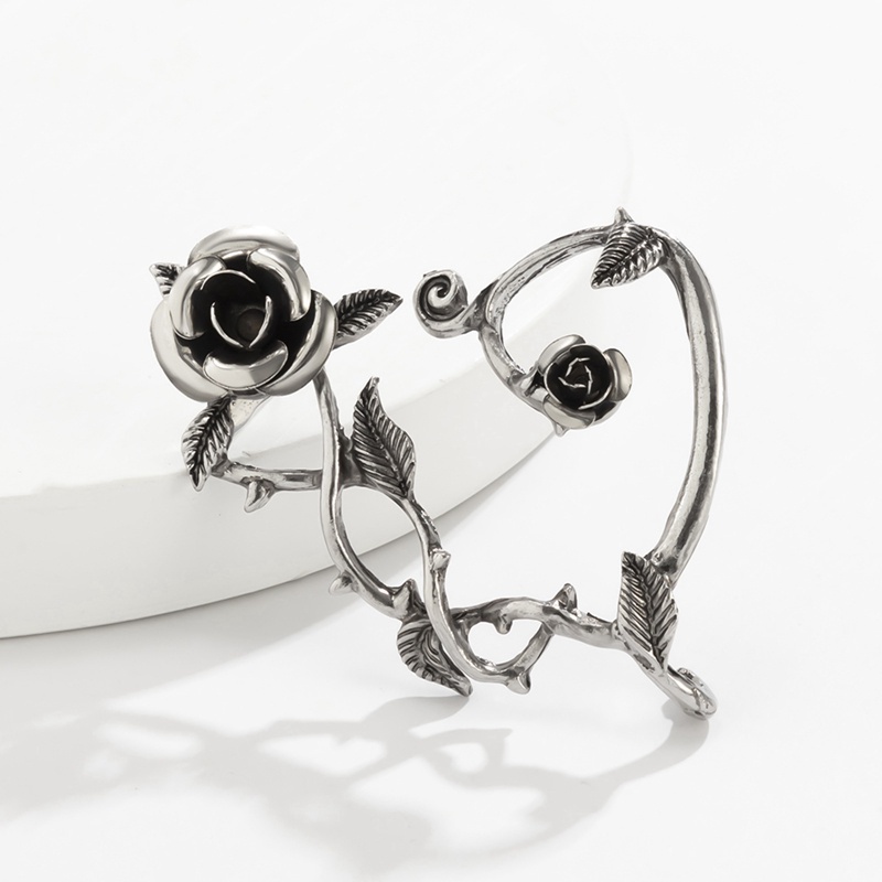 Tmdbyx Khuyên kẹp vành tai không xỏ lỗ màu sắc độc đáo