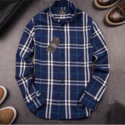 Áo sơ mi kẻ nam BBR cao cấp, chất liệu cotton thoáng mát, phong cách trẻ trung, năng động | BigBuy360 - bigbuy360.vn