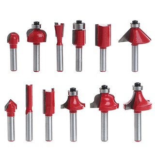 Bộ Mũi Phay Gỗ Cầm Tay Cốt 6.35mm