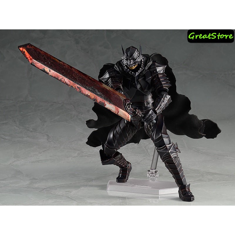MÔ HÌNH SWORD STYLE LEGEND GUS BLACK SWORDSMAN BERSERKER'S ARMOR FIGMA 410 CỬ ĐỘNG ĐƯỢC