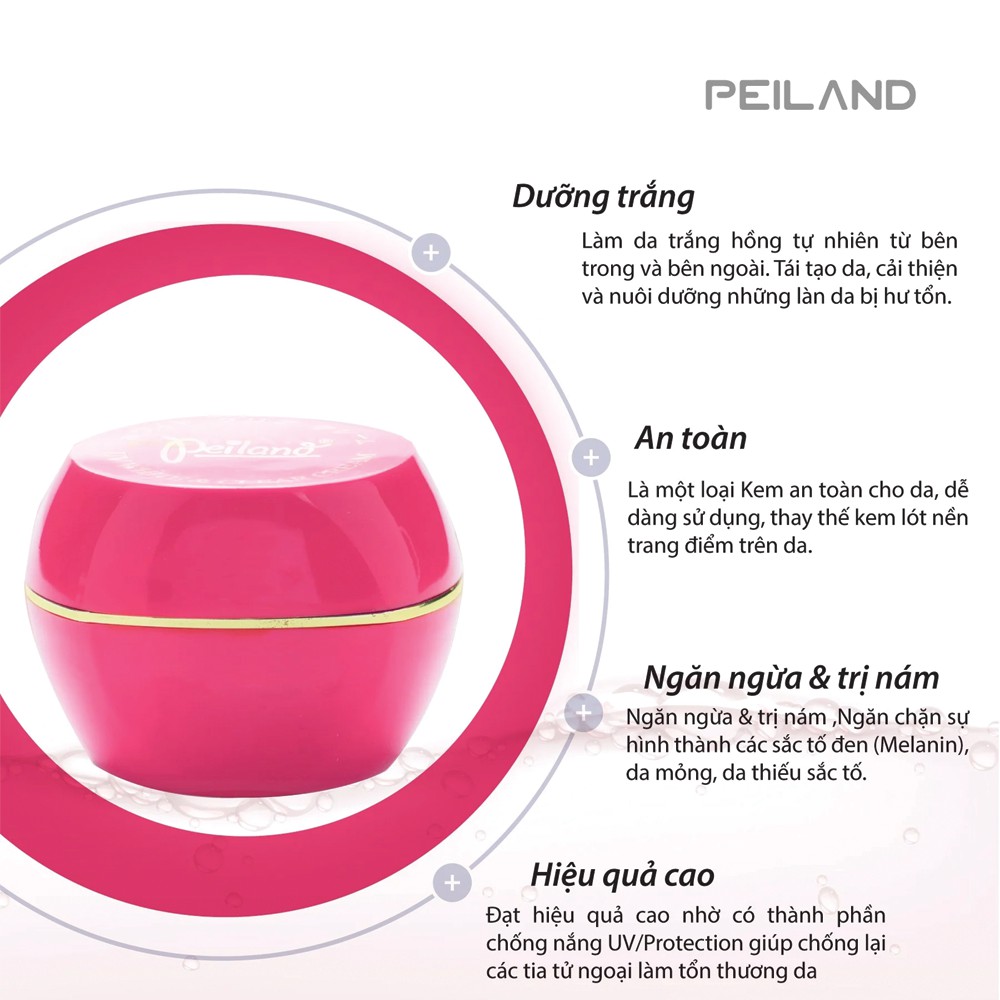 Kem dưỡng da dạng nén  dưỡng trắng chống nắng làm đều màu da 30g