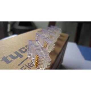 Đầu cáp mạng lan RJ 45 100 cái/hộp