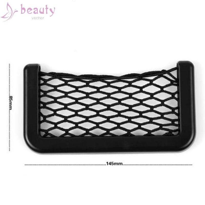 Bag Black Storage Holder Professional 14.5x8.5cm Mesh Universal