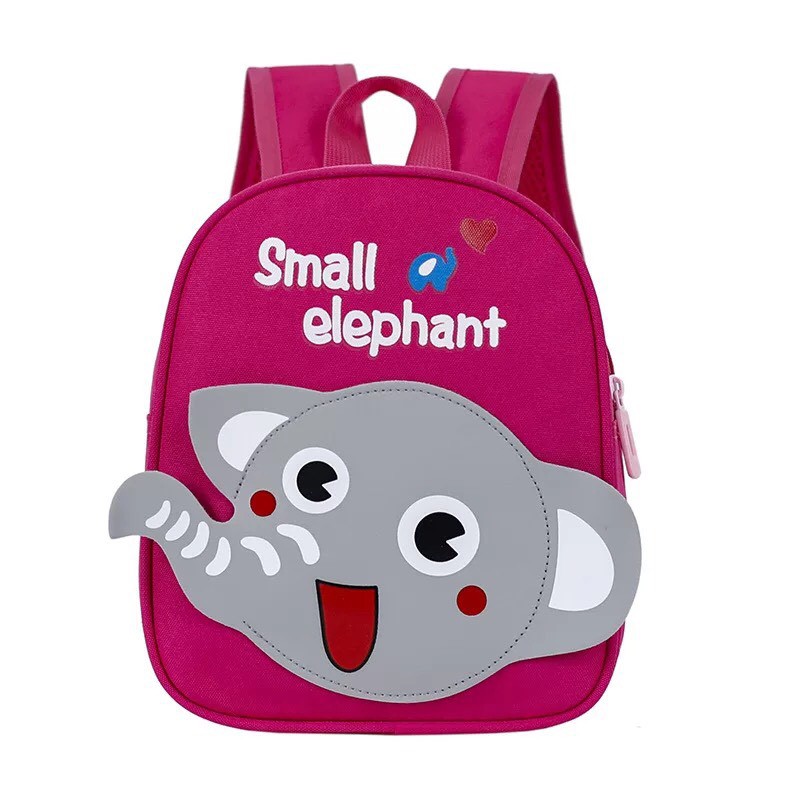 (TH4) Balo Mẫu Giáo Cho Bé Hình Voi Đáng Yêu