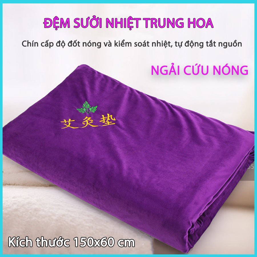 [MãCOSHAPPY83 - 80k đơn 500k] [HÀNG CÔNG TY] Thảm ngải cứu Trung Hoa sưởi ấm trị đau mỏi lưng xương khớp hiệu quả