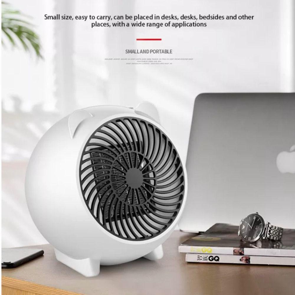 Quạt Sưởi Ấm Không Khí Mini Hiệu Quả Cao Bảo Vệ Bàn Làm Việc