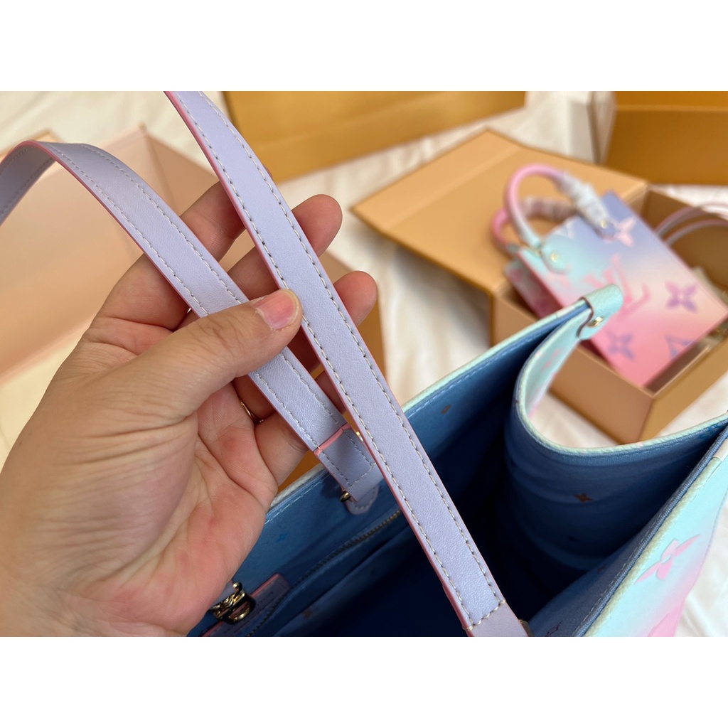 Túi xách tay nữ da thật thời trang cao cấp Louis Vuitton LV phong cách trẻ trung, thời thượng