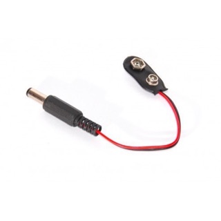 Dây đế pin 9v ra đầu jack dc 5.5x2.1mm tốt