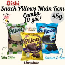 Bánh snack Oishi Pillows  gói 45g